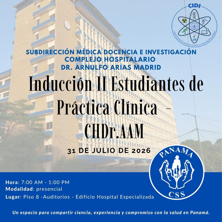 II INDUCCION A ESTUDIANTES DE PRÁCTICA CLÍNICA EN SERVICIOS INTERDISCIPLINARIOS