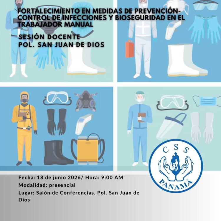 Fortalecimiento en Medidas de Prevención-Control de Infecciones y Bioseguridad en el Trabajador Manual