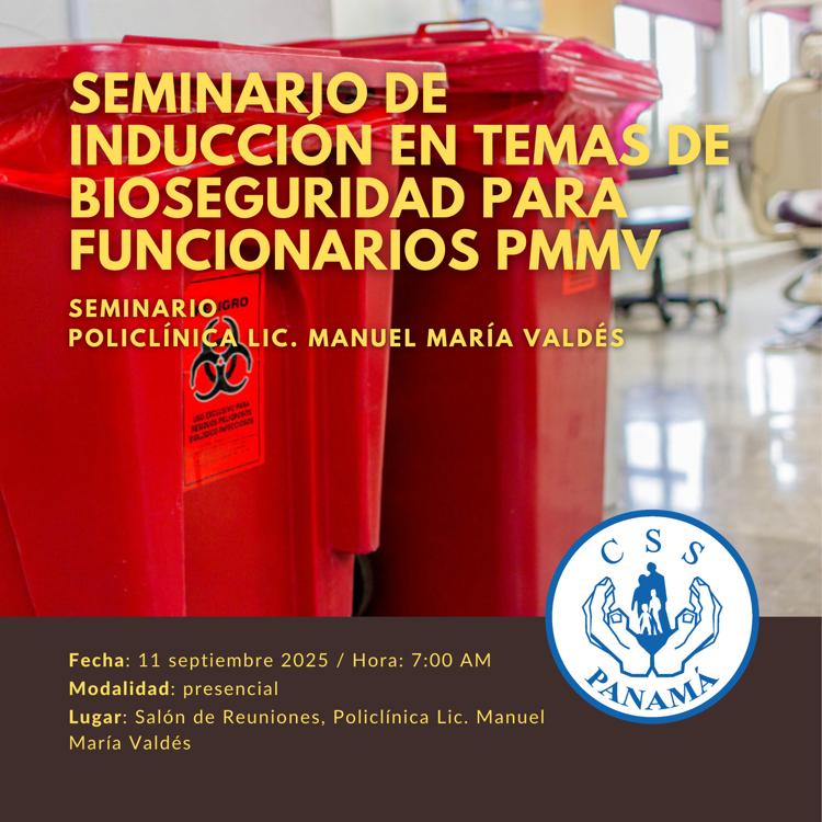 Inducción en temas de bioseguridad para funcionarios PMMV