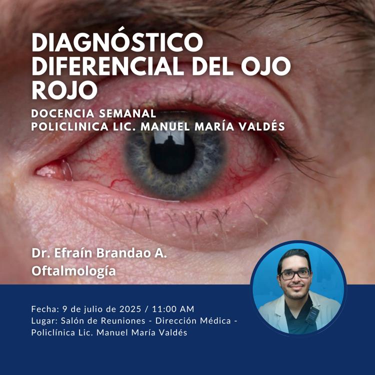 Diagnóstico diferencial del ojo rojo