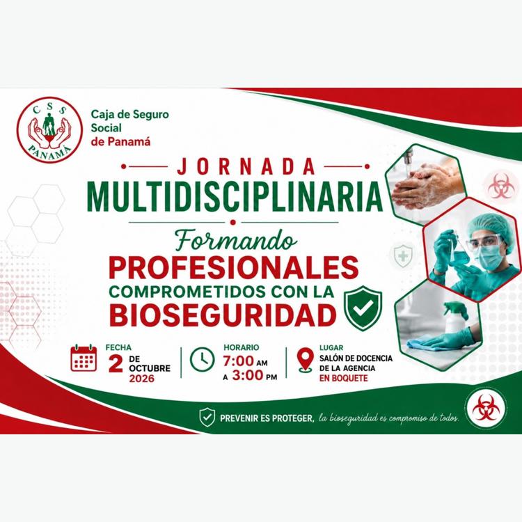 Jornada Multidisciplinaria de bioseguridad