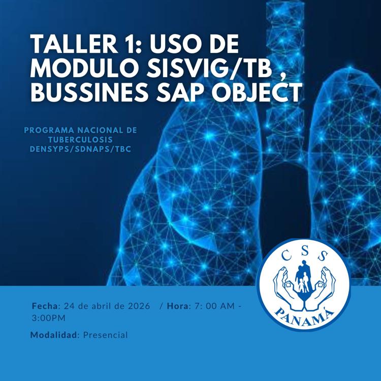 Taller 1: Uso de Modulo SISVIG/TB , Bussines SAP Object