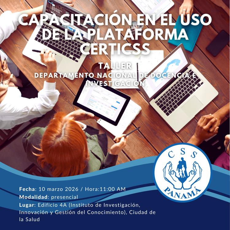 Capacitación en el uso de la plataforma CertiCSS