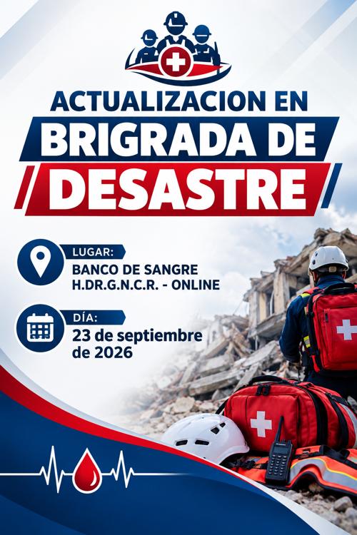 ACTUALIZACIÓN  EN BRIGRADA DE DESASTRE