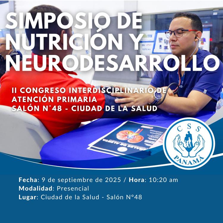 Simposio de Nutrición y Neurodesarrollo en el marco del II Congreso Interdisciplinario de Atención Primaria