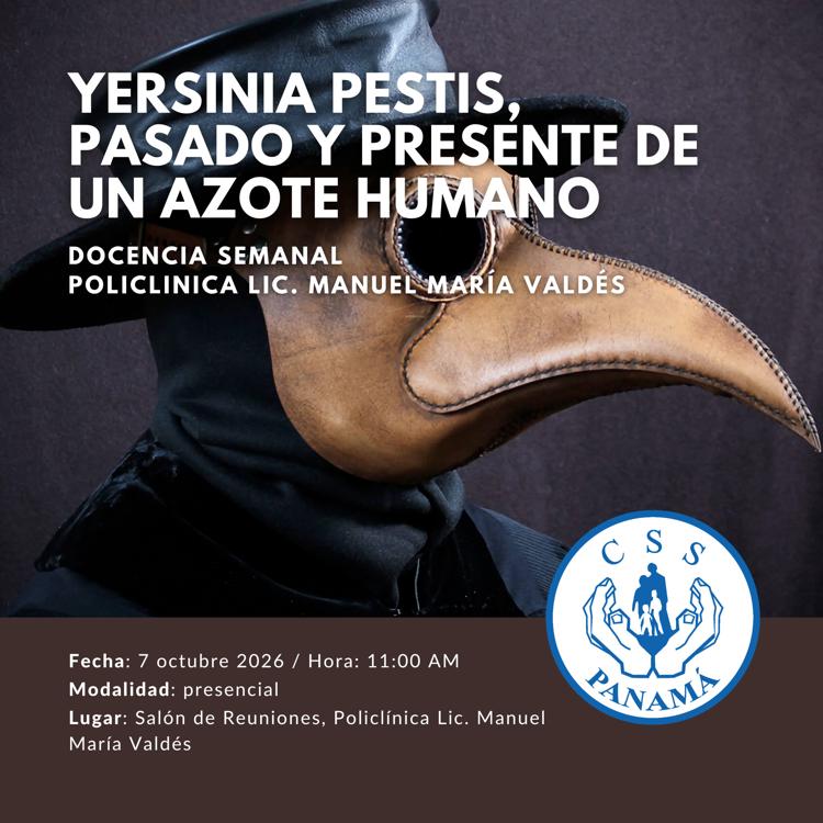 Yersinia pestis, pasado y presente de un azote humano