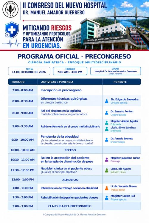 Pre Congreso de Cirugía Bariátrica 