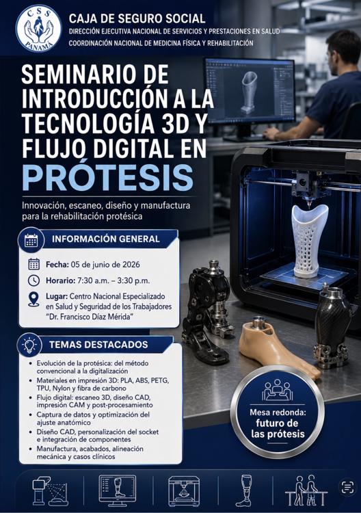 Seminario de Introducción a la Tecnología 3D y Flujo Digital en Prótesis