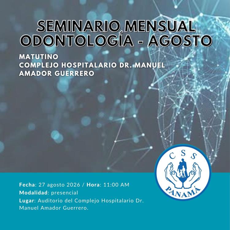 Seminario de Odontología - Agosto