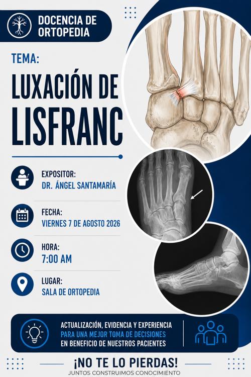 Luxación de Lisfranc 