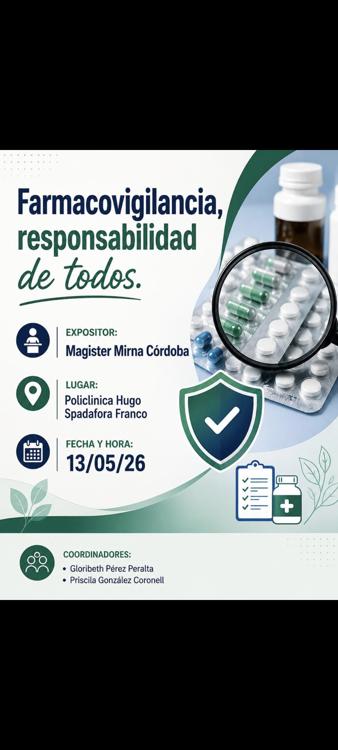 Farmacovigilancia, responsabilidad de todos. 