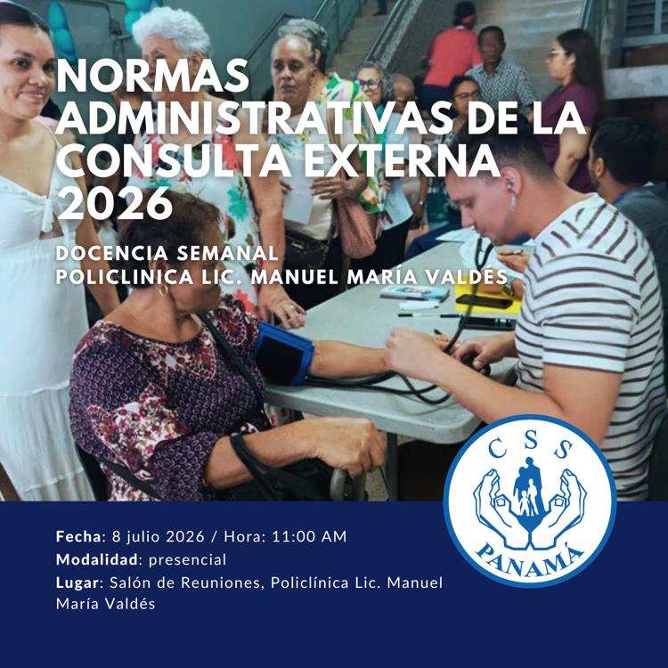 Normas administrativas de la consulta externa 2026
