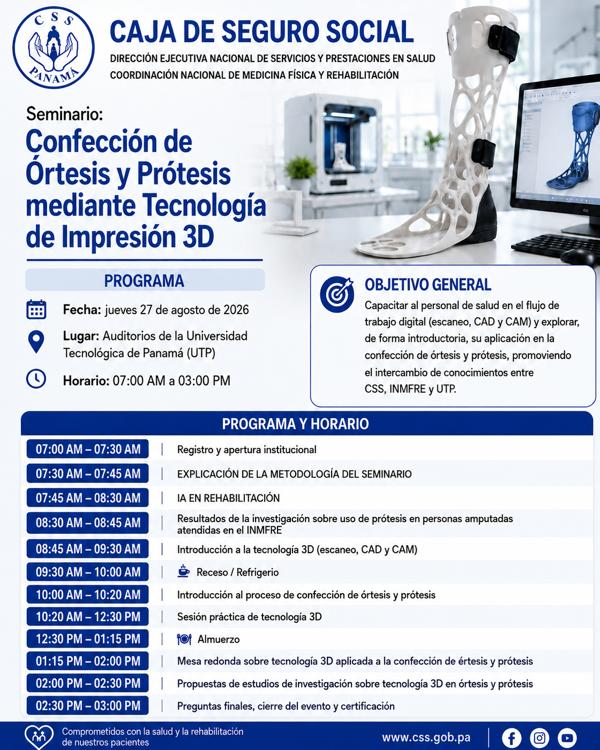 CONFECCIÓN DE ORTESIS Y PROTESIS MEDIANTE TECNOLOGÍA DE IMPRESIÓN 3D