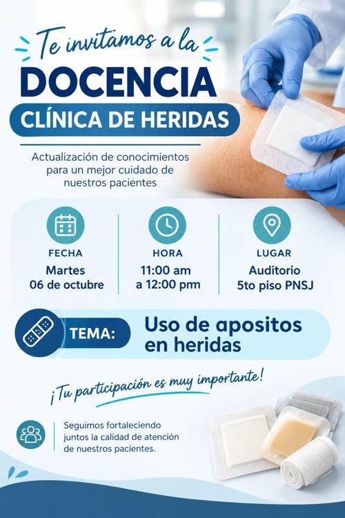 Uso de apósitos en heridas