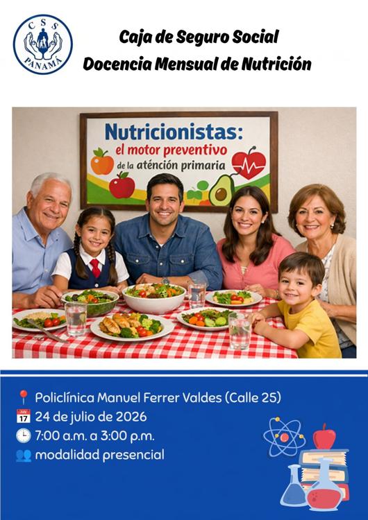 Docencia Mensual de Nutrición / Nutrición desde la prevención en APS