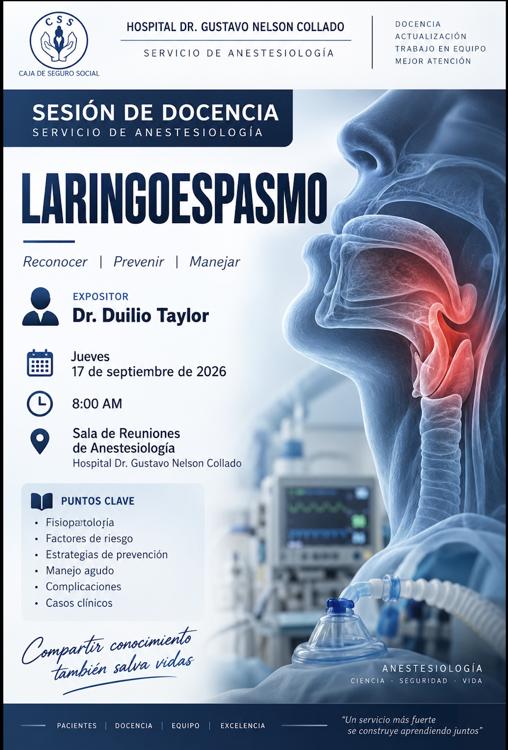Laringoespasmo - Conceptos Actuales 