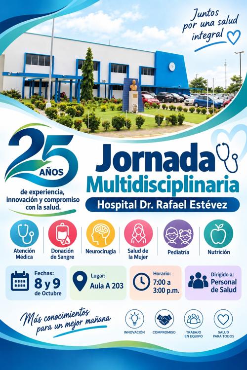 JORNADA MULTIDISCIPLINARIA: 25 AÑOS DE EXPERIENCIA, INNOVACION Y COMPROMISO CON LA SALUD