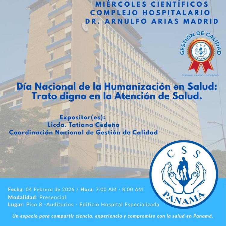Día Nacional de la Humanización en Salud: Trato digno en la Atención de Salud.