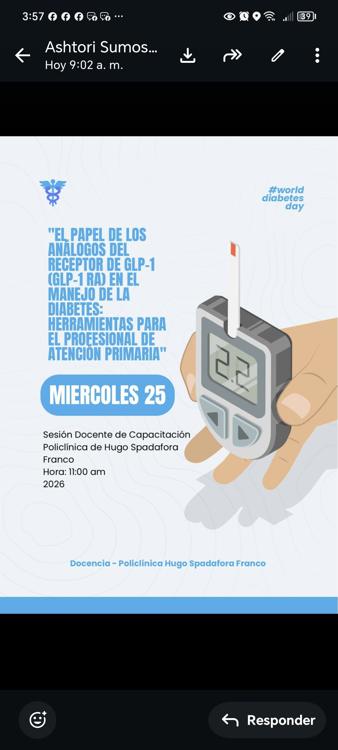 "El papel de los análogos del receptor de GLP-1 (GLP-1 RA) en el manejo de la diabetes: Herramientas para el profesional de atención primaria"