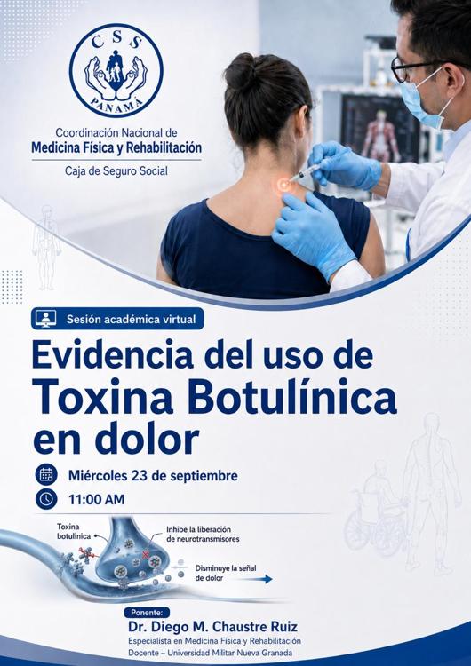EVIDENCIA DEL USO DE TOXINA BOTULÍNICA PARA MANEJO DEL DOLOR