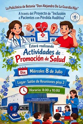 Primera Sesión Educativa del Proyecto de Inclusión a Pacientes con Discapacidad Auditiva - Autocuidado de la Salud