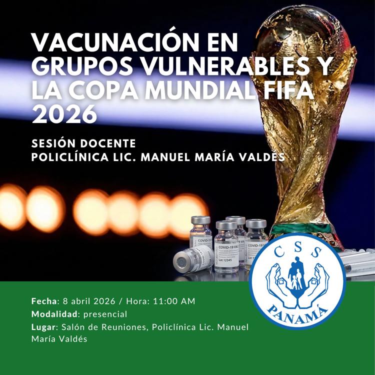 Vacunación en grupos vulnerables y el mundial FIFA 2026