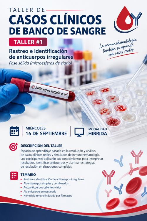TALLER #1 CASOS CLÍNICOS DE BANCO DE SANGRE 