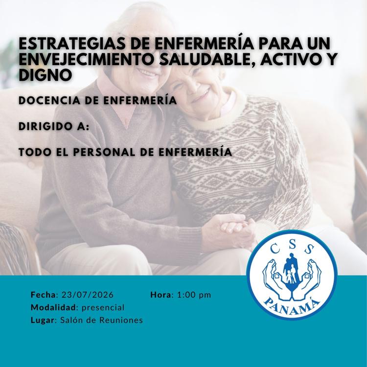 Estrategias de enfermería para un envejecimiento saludable, activo y digno en atención primaria de salud.