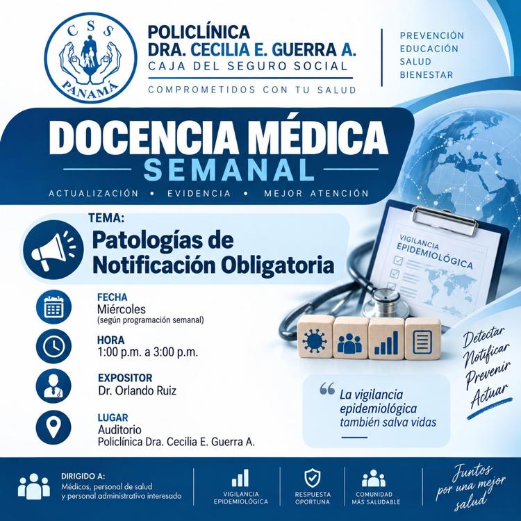 PATOLOGÍAS DE NOTIFICACIÓN OBLIGATORIA (Docencia Interna)