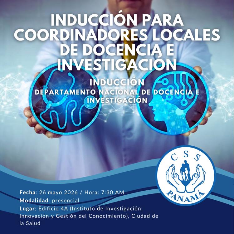 Inducción para coordinadores locales de docencia e investigación