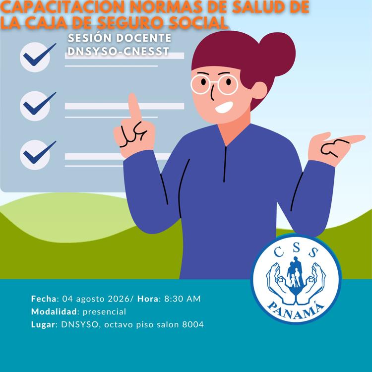CAPACITACIÓN DE LAS NORMAS DE SALUD DE LA CAJA DE SEGURO SOCIAL