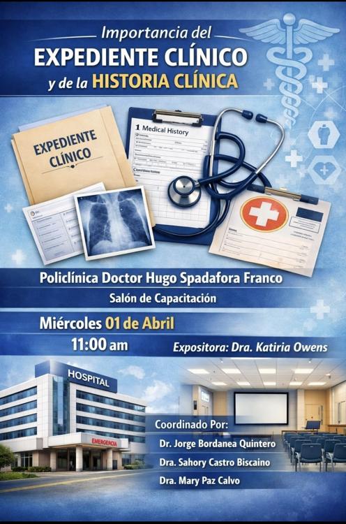 Importancia del expediente clínico y de la historia clínica.