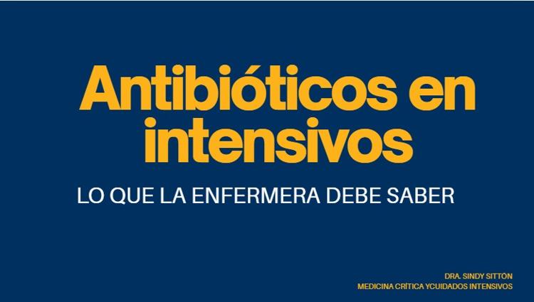 Antibióticos en UCI , ¿Qué cambia?