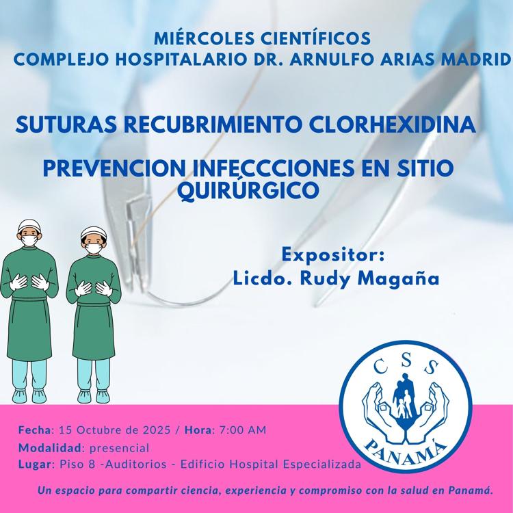 Suturas con Recubrimiento Clorhexidina: Prevención Infecciones Sitio Quirúrgico