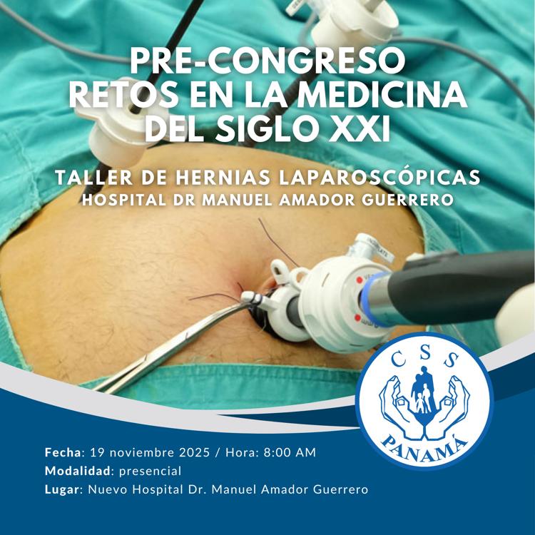 Taller de hernias laparoscópicas. Pre-Congreso Retos en la Medicina del Siglo XXI