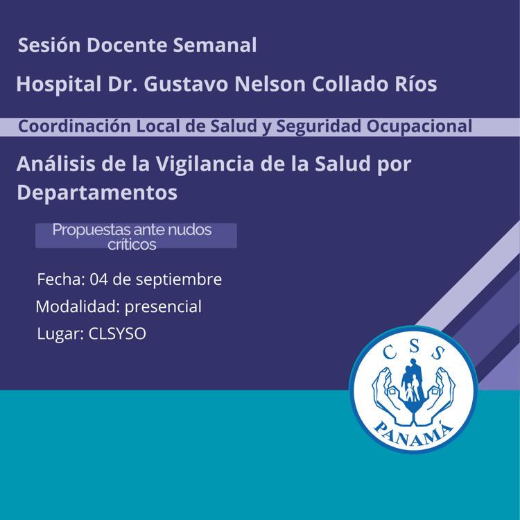 Análisis de la Vigilancia de la salud por Departamento: Propuestas ante nudos críticos