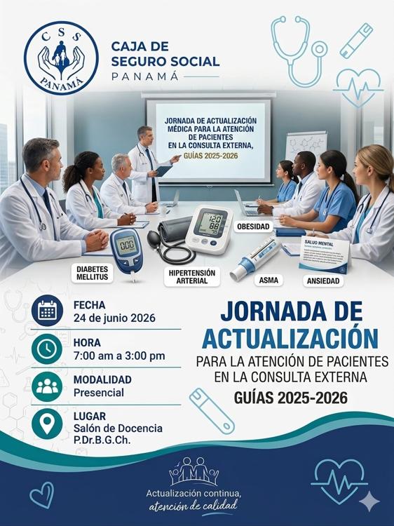 Jornada de Actualización Médica en la Atención de Pacientes en la Consulta Externa. Guías 2025-2026