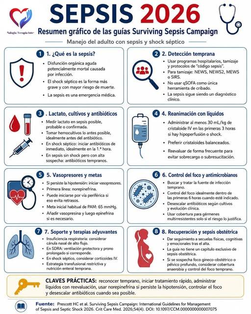 Sepsis Guías 2026