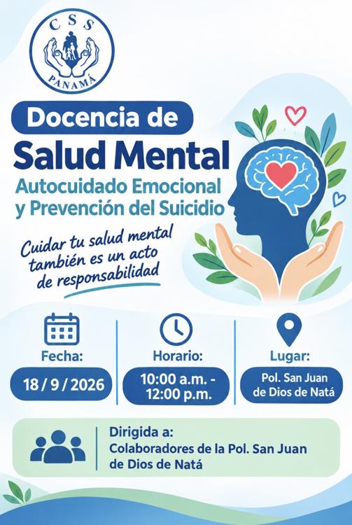 Salud mental, autocuidado emocional y prevención de suicidio