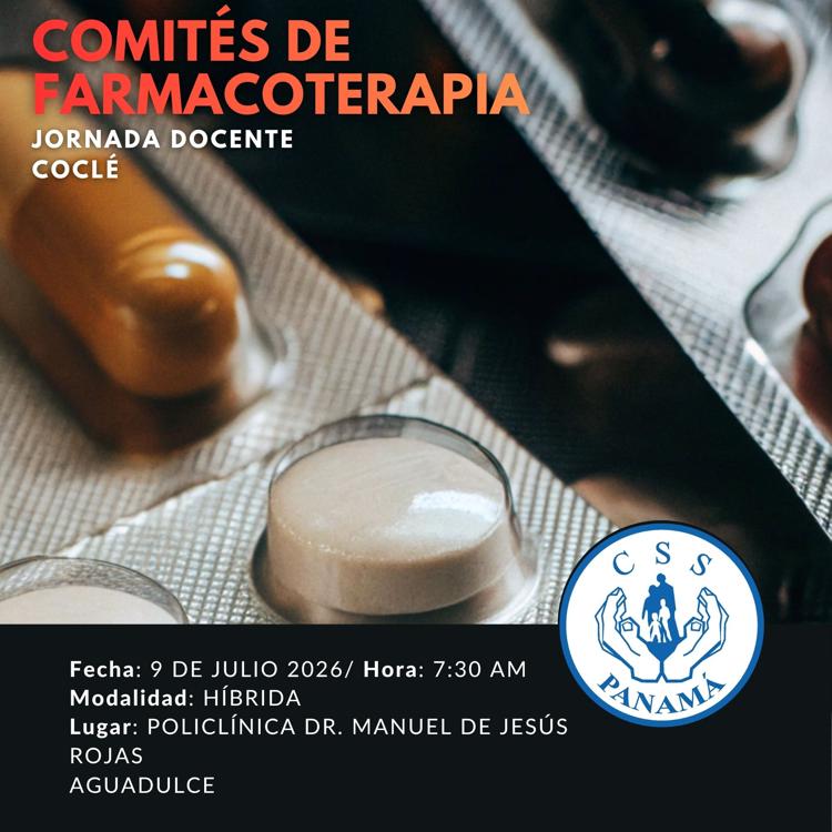 I JORNADA COMITÉS DE FARMACOTERAPIA 2026