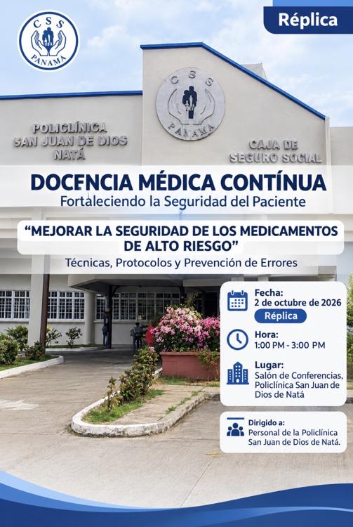 Réplica, Medicamento de Alto Riesgo: Identificación y Manejo Seguro