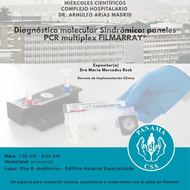 Diagnóstico molecular Sindrómico: paneles PCR multiplex FILMARRAY®