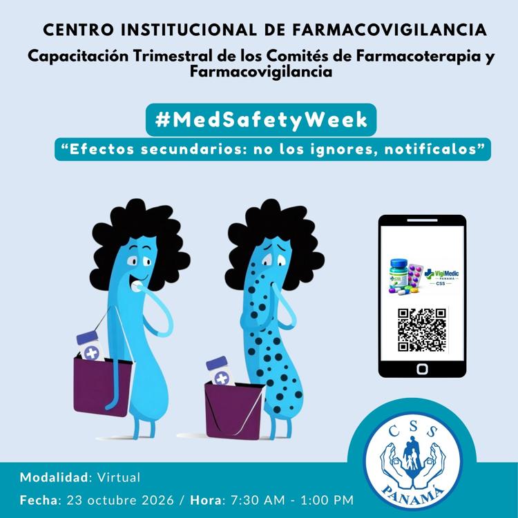 Capacitación Trimestral de los Comités de Farmacoterapia y Farmacovigilancia