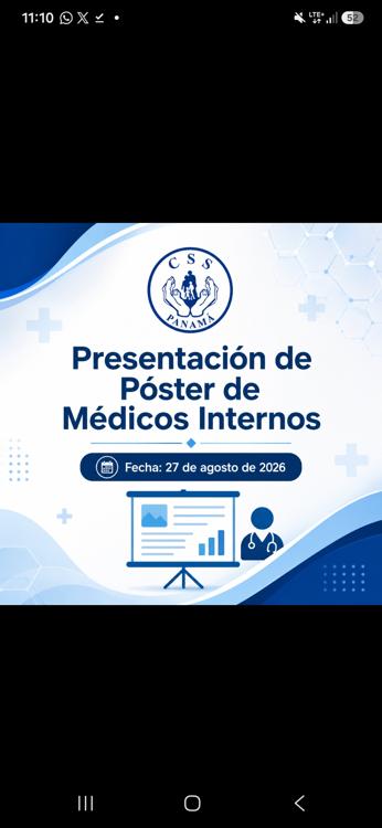 Presentacion de Poster de Medicos Internos