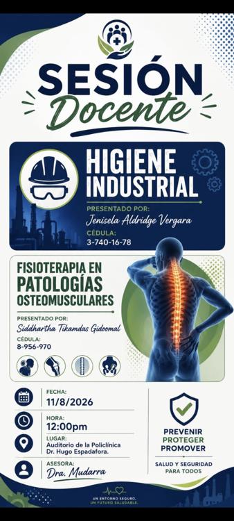Higiene Industrial y Fisioterapia en patologias osteomusculares. 