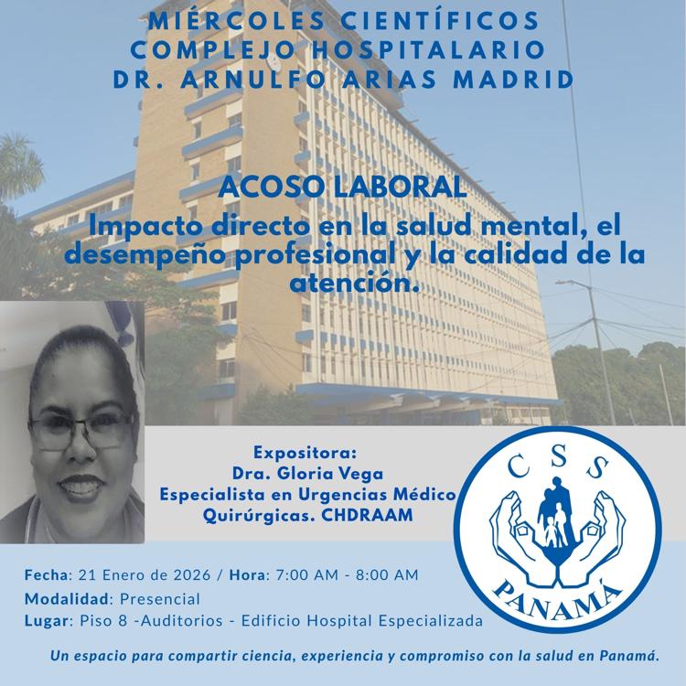 Acoso laboral:  Impacto directo en la salud mental, desempeño profesional y la calidad de atención