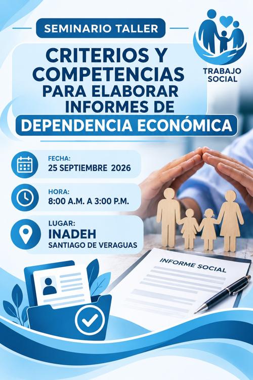 CRITERIOS Y COMPETENCIAS PARA LA ELABORACIÓN DE INFORMES DE DEPENDENCIA ECONOMÍCA