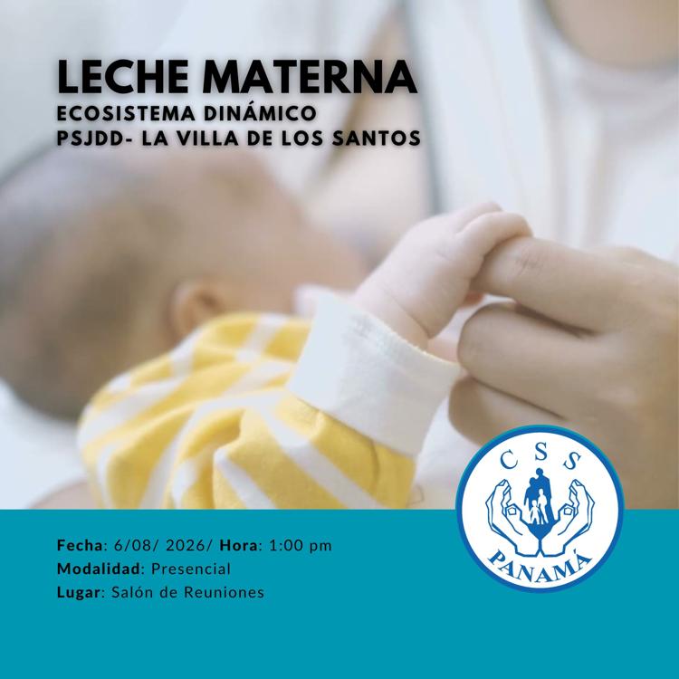 Conversatorio: " Leche Materna : Ecosistema dinámico" 