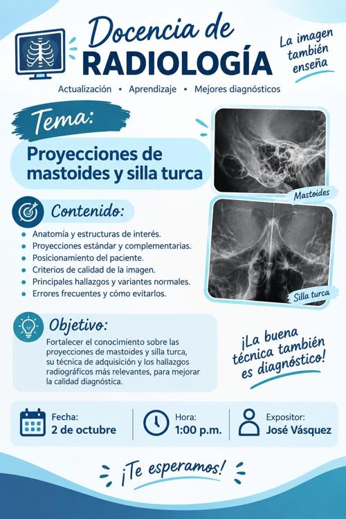 PROYECCIONES DE MASTOIDES Y SILLA TURCA