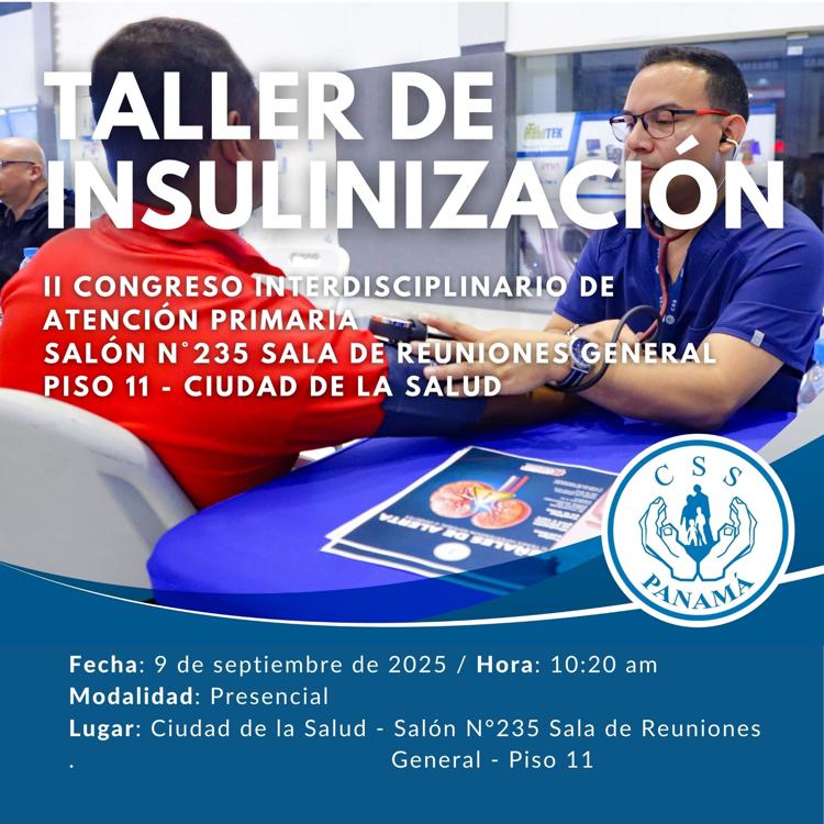 Taller de Insulinización en el marco del II Congreso Interdisciplinario de Atención Primaria